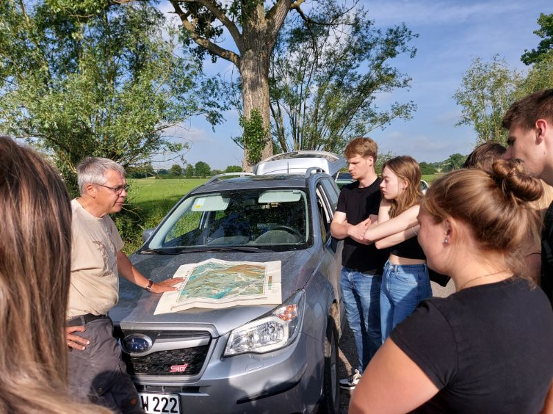 Start unserer Rallye 1 1