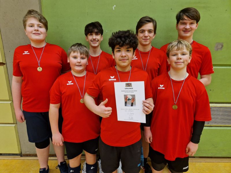 Mannschaftsfoto Mittelfränkische Meisterschaft Jungen III 1 1