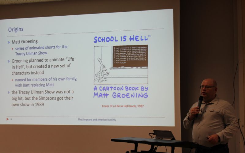 Rabenschwarzer Simpsons Vorläufer School is Hell 1
