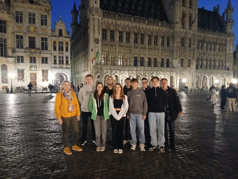 Ganz nah am Puls der Europapolitik in Brüssel…..